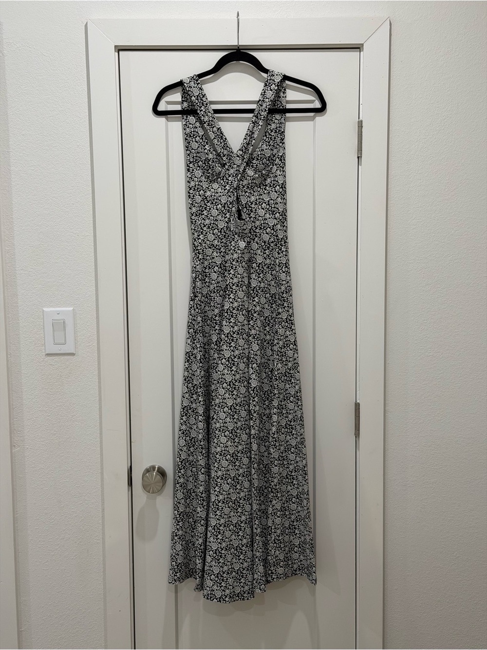 Pact Black and White Floral Maxi Dress - Picture 2 of 6